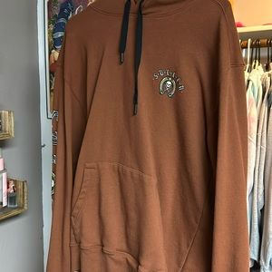 Brown Sullen hoodie